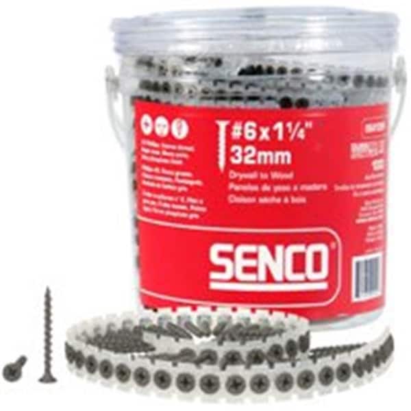 Senco Senco Products 06A162P 6 By 1.62 In. Drywall To Wood Collated Screw 1833805 - main